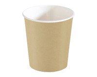 Bicchieri in carta avana 100ml/130 ml Bibo 50 pezzi