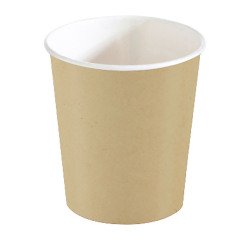 En_50 bicchieri carta avana 4 oz 100/130 ml