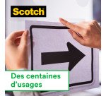 Pack de 2 rubans adhésif Scotch Magic invisible - Longueur 15 m + 1 offert