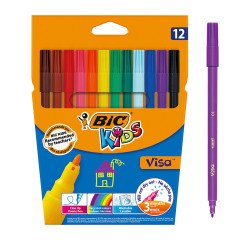 Feutre Bic Kids Visa - Etui de 12