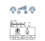 Réflecteur Verre LED Dimmable - GU10 50W