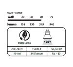 Réflecteur Verre LED - GU10 50w