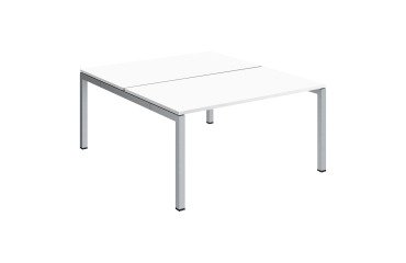 Conjunto 2 mesas rectas Arko patas metal