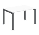 Bureau droit Arko piètement métal 50 x 50 mm