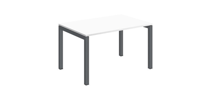Bureau droit Arko piètement métal 50 x 50 mm