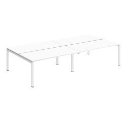 <div>Pôle 4 office desks right Arko light oak finish metal foot arch</div>