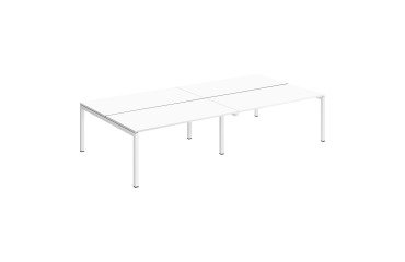 Conjunto 4 mesas rectas Arko patas metal