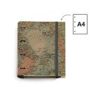 Carpebloc 100% Reciclado A4 4 anillas Ecomaps Miquelrius con recambio