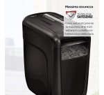 Distruggidocumenti Fellowes 60Cs taglio a frammento livello di sicurezza P3 - 10 fogli - nero