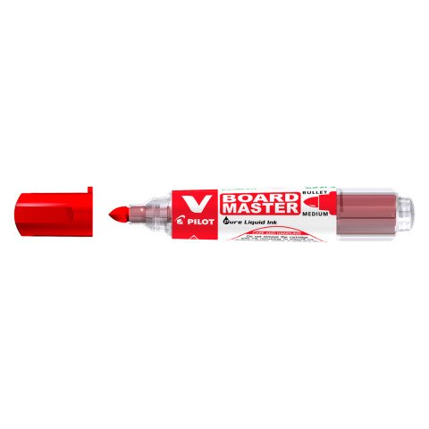 Rotulador de pizarra blanca VBoard Master Medium Pilot Rojo