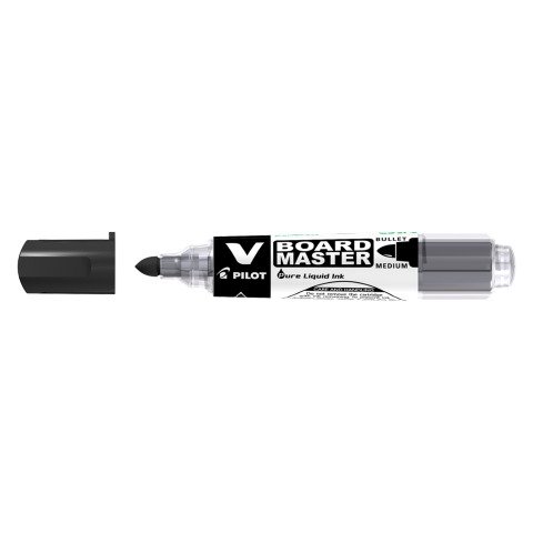 Rotulador de pizarra blanca VBoard Master Medium Pilot Negro