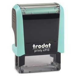 Tampon texte personnalisable Printy 4910 Trodat monochrome 2 lignes