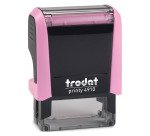 Tampon texte personnalisable Printy 4910 Trodat monochrome 2 lignes