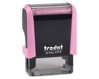 Tampon texte personnalisable Printy 4910 Trodat monochrome 2 lignes