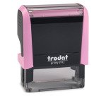Tampon texte personnalisable Printy 4912 Trodat monochrome 4 lignes