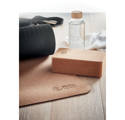Bloque de yoga de corcho ECO