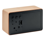 Reloj despertador ECO fabricado en Bambú natural