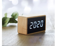 Reloj despertador ECO fabricado en Bambú natural