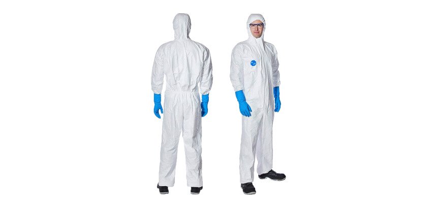 Tuta di protezione monouso Dupont™ Tyvek® 500 Xpert, categoria tipo 5B e 6B