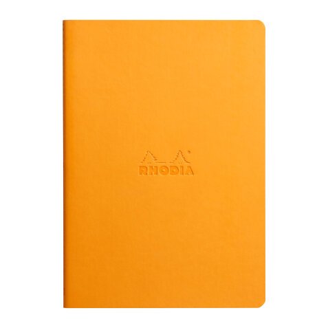 Rhodiarama stapled notebook A5 lined 64 pages paper 90 g