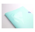 Cahier piqué Mimesys PASTEL A4 96 pages grands carreaux couverture polypropylène