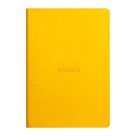 Rhodiarama stapled notebook A5 lined 64 pages paper 90 g