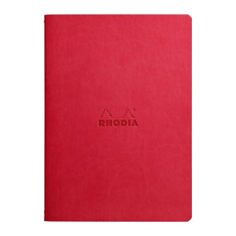 Rhodiarama stapled notebook A5 lined 64 pages paper 90 g