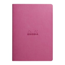 Rhodiarama stapled notebook A5 lined 64 pages paper 90 g