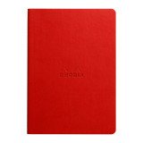 Rhodiarama piqûre A5 ligné 64 pages, papier 90g - framboise