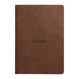 Rhodiarama stapled notebook A5 lined 64 pages paper 90 g