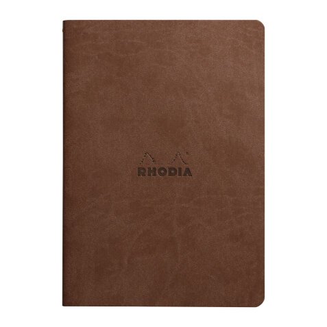 Rhodiarama stapled notebook A5 lined 64 pages paper 90 g