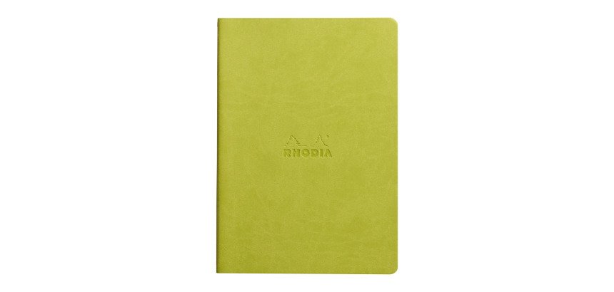 Rhodiarama stapled notebook A5 lined 64 pages paper 90 g