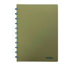 Atoma schrift Terra A4 in polypropyleen - gelijnd - 144 pagina's