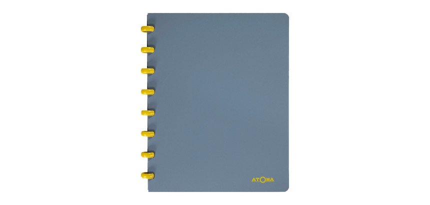 Notizbuch Atoma Terra A5 aus Polypropylen - kariert 5 x 5 - 144 Seiten