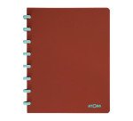 Notizbuch Atoma Terra A5 aus Polypropylen - kariert 5 x 5 - 144 Seiten