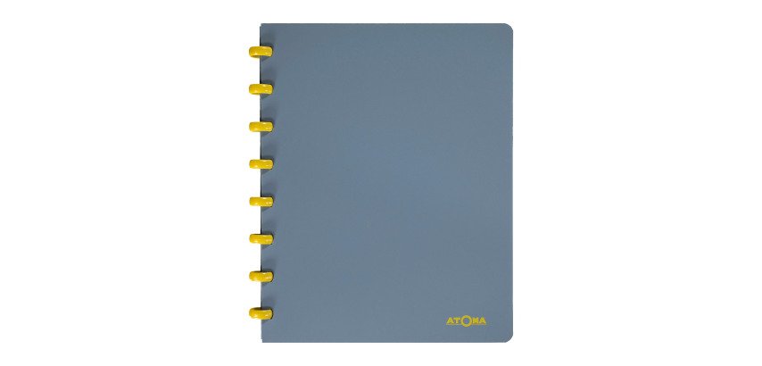 Atoma schrift Terra A5 in polypropyleen - gelijnd - 144 pagina's