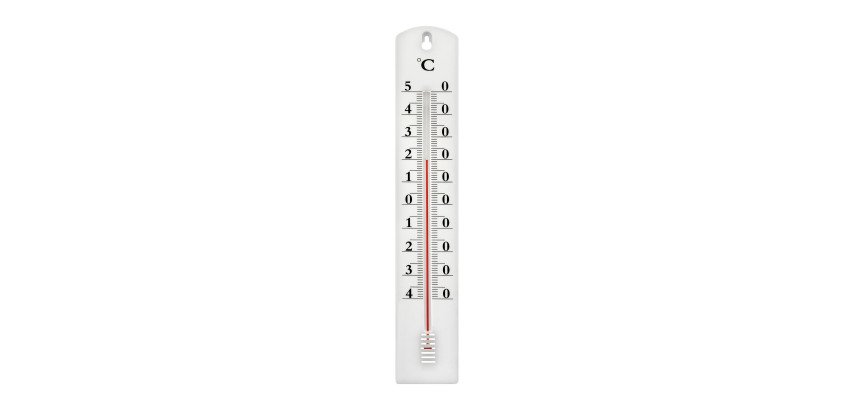 Thermomètre géant intérieur extérieur sans mercure