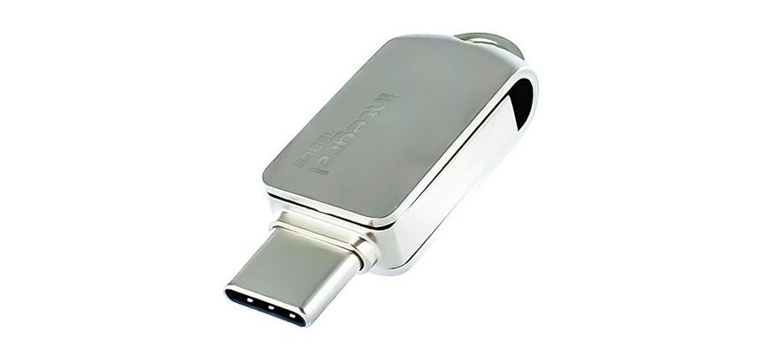 Clé USB DUAL 360 C Intégral 128 Go USB-C / USB-A