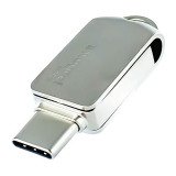 Integral clé USB Dual 360 C 64 Go Usb 3.0 (Usb-A), Usb 3.1 (Usb-C) Gris