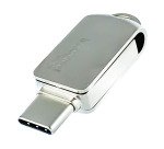 Clé USB DUAL 360 C Intégral 64 Go USB-C / USB-A