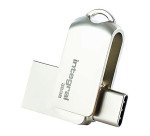 Clé USB DUAL 360 C Intégral 32 Go USB-C / USB-A