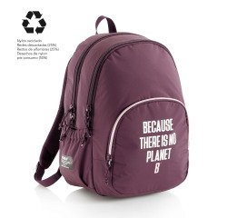 Mochila reciclada Triple Oslo Ecoalf by Miquelrius - Capacidad 27l Burdeos