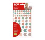 Pegatinas de corazones Nordik Apli -  624 gomets