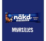 Barre fruits secs myrtilles blueberry muffin sans gluten Nakd - 35 g