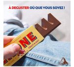 Toblerone chocolat au lait et nougat miel et amandes - barre 50 g