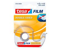 Adhesive tape Tesa double-sided transparent - Width 12 mm x length 7.5 m