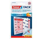 Pastilles adhésives Tesa Tack transparentes - Etui de 36