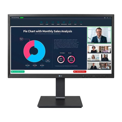 Ecran PC LG 24BP750C-B 24" (60 cm) avec webcam et micro intégrés USB-C