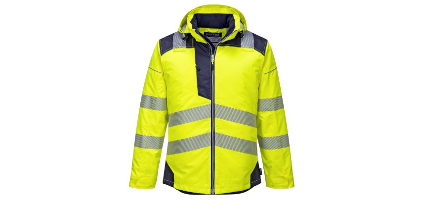 Giacca alta visibilità Portwest T400-PW3 giallo/navy