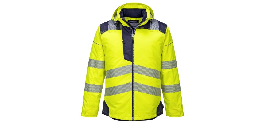 Giacca alta visibilità Portwest T400-PW3 giallo/navy